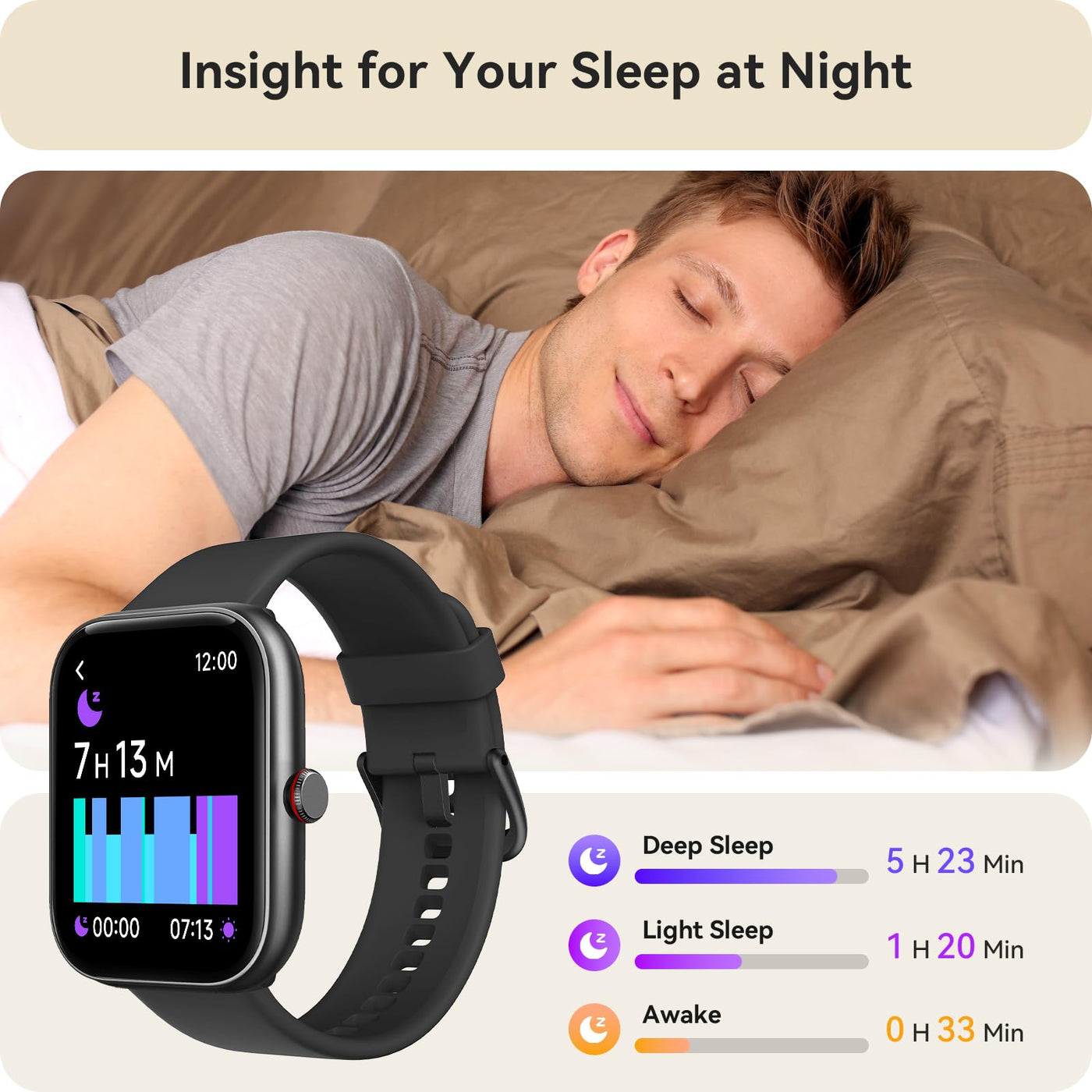 Smart Watch for Women Men, Smartwatch for iPhone & Android Bluetooth (Answer/Call) Built-in Alexa, 1.91" HD Fitness Tracker with 105+ Sport Modes, IP68 Waterproof, Sleep/Heart Rate/SpO2/Stress Monitor - Dreamchaser Headquarters