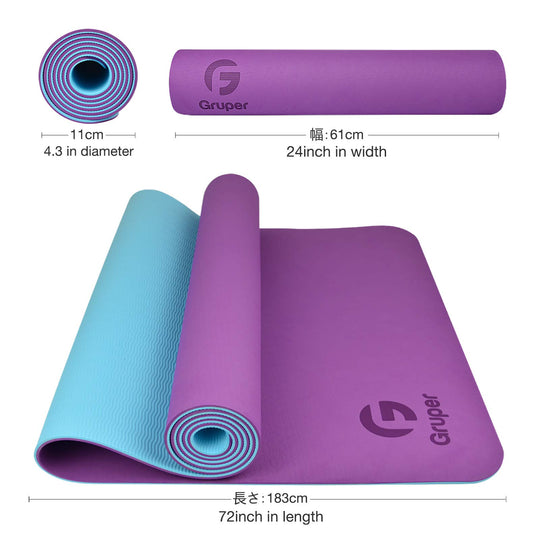 Eco Yoga Mat for Stability, Comfort &amp; Daily Training | DreamChaserHQ