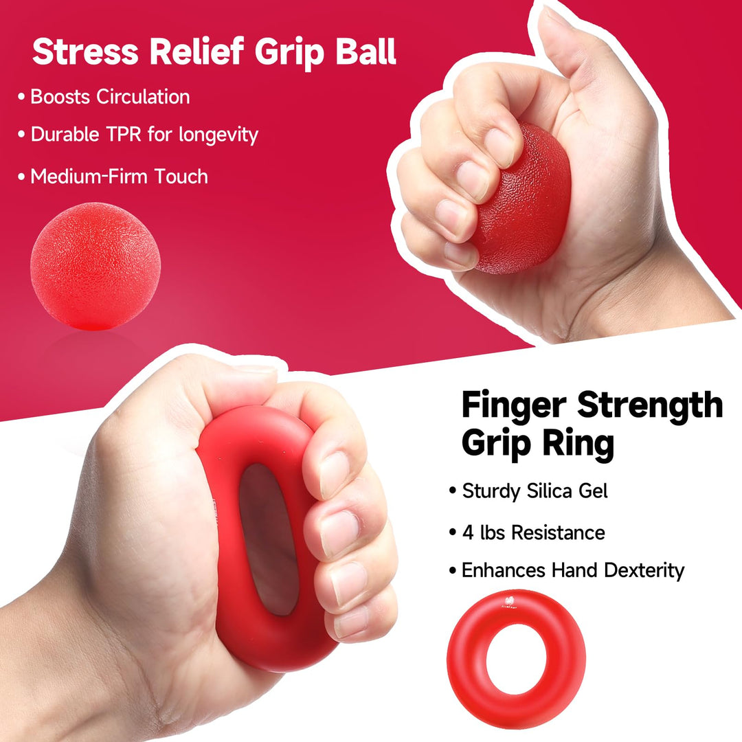 The FitBeast Grip Strengthener set, emphasizing its role in fortifying grip strength for a wide variety of users.