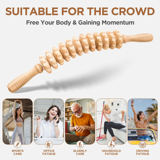 Muscle Roller Stick for Deep Tissue Recovery &amp; Fascia Release | DreamChaserHQ