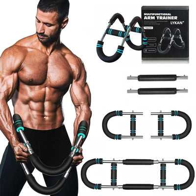Saker Twister Arm Trainer, a versatile adjustable arm trainer designed for chest workouts and upper body strength.