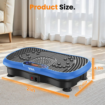 AXV Vibration Plate details featuring its robust design for impactful weight loss exercises.