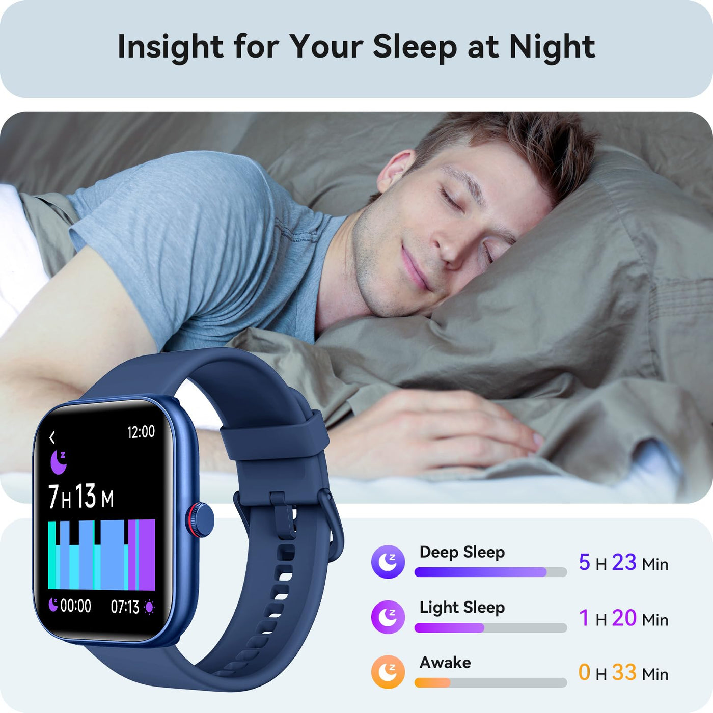 Smart Watch for Women Men, Smartwatch for iPhone & Android Bluetooth (Answer/Call) Built-in Alexa, 1.91" HD Fitness Tracker with 105+ Sport Modes, IP68 Waterproof, Sleep/Heart Rate/SpO2/Stress Monitor - Dreamchaser Headquarters