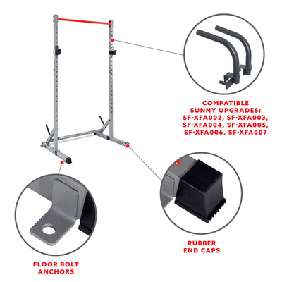 Sunny Health & Fitness Multifunctional All in One Pully Cable Home Gym – Complete Functional Trainer Compact Workout System SF-HG92401 - Dreamchaser Headquarters