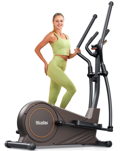 Niceday Elliptical Machine, an elliptical trainer for home with a sleek design and quiet operation.
