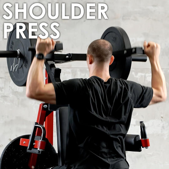 Shoulder Press &amp; Lateral Raise Machine for Upper Body Strength | DreamChaserHQ