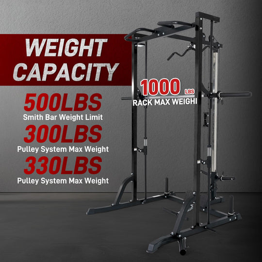 Smith Machine &amp; Power Cage for Full Body Strength Training | DreamChaserHQ