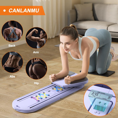 Versatile at-home Pilates board - multifunctional ab board perfect for diverse fitness routines.