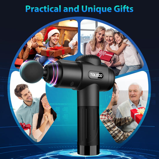 Close-up on the TOLOCO Massage Gun&