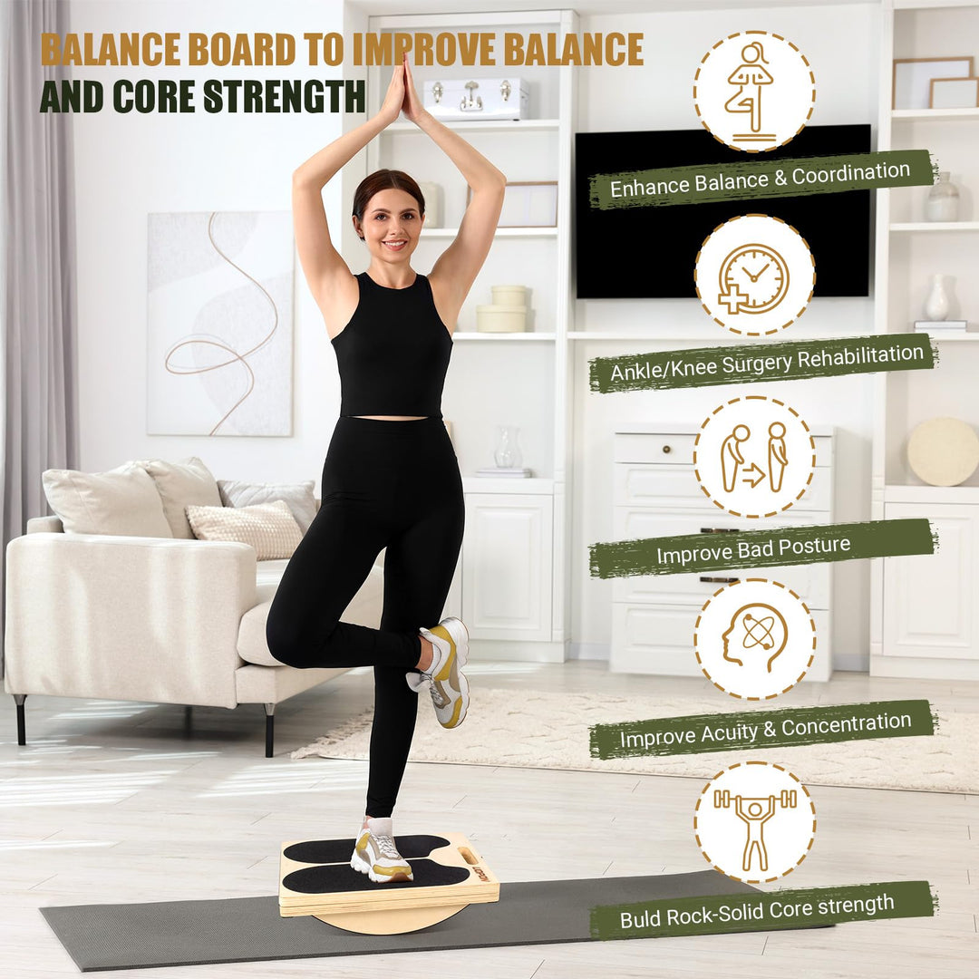 Slant Board for Calf Stretching &amp; Ankle Mobility | DreamChaserHQ