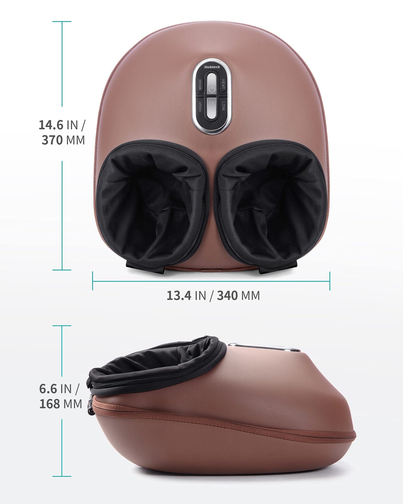 Foot massager machine setup at home showcasing its role in achieving deep tissue foot therapy.