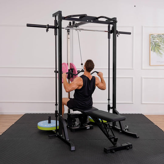 Smith Machine &amp; Power Cage for Full Body Strength Training | DreamChaserHQ