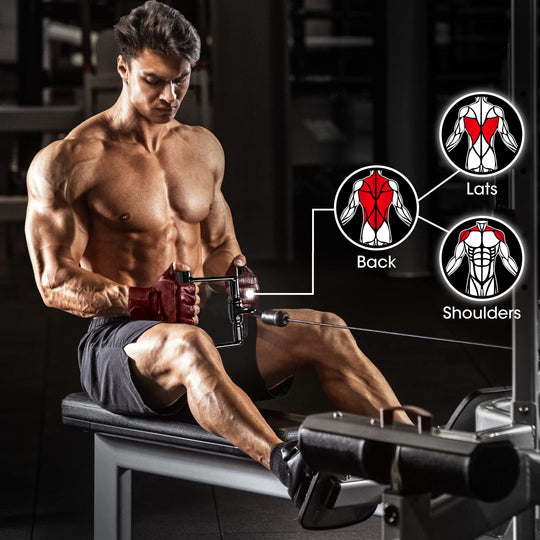 Cable Machine Attachment Set for Upper Body Strength Training | DreamChaserHQ