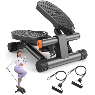 Niceday Steppers for Exercise showcasing compact design of the hydraulic fitness stepper, perfect for home workouts.