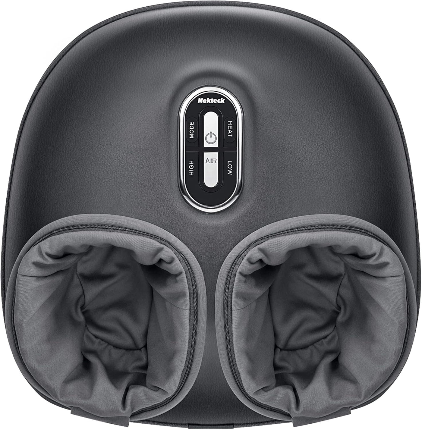 Final product display of the Nekteck Shiatsu Foot Massager highlighting its features for effective deep tissue foot therapy.