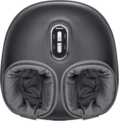 Final product display of the Nekteck Shiatsu Foot Massager highlighting its features for effective deep tissue foot therapy.