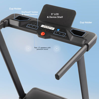 NordicTrack T 6.5 S; Treadmill for Running and Walking with 5” Display and SpaceSaver Design - Dreamchaser Headquarters