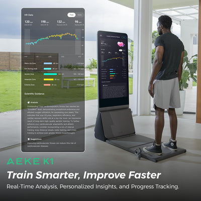 AEKE Fitness Mirror K1- Smart Home Gym System: AI-Powered All-in-One Fitness Machine for Full-Body Strength Training and Personalized Workouts - Dreamchaser Headquarters