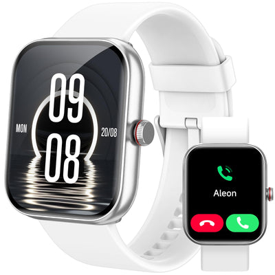 Smart Watch for Women Men, Smartwatch for iPhone & Android Bluetooth (Answer/Call) Built-in Alexa, 1.91" HD Fitness Tracker with 105+ Sport Modes, IP68 Waterproof, Sleep/Heart Rate/SpO2/Stress Monitor - Dreamchaser Headquarters