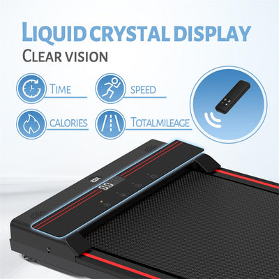 Different modes on the Walking Pad Treadmill, showcasing its versatility as a portable treadmill for home.