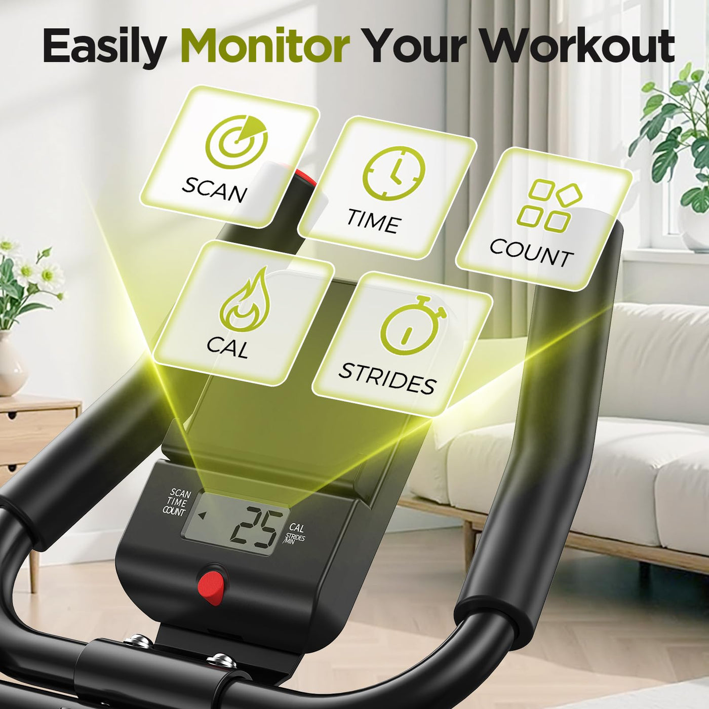 FLYBIRD adjustable ab machine showcasing a smooth sliding experience with built-in wheels and comfortable cushioning.
