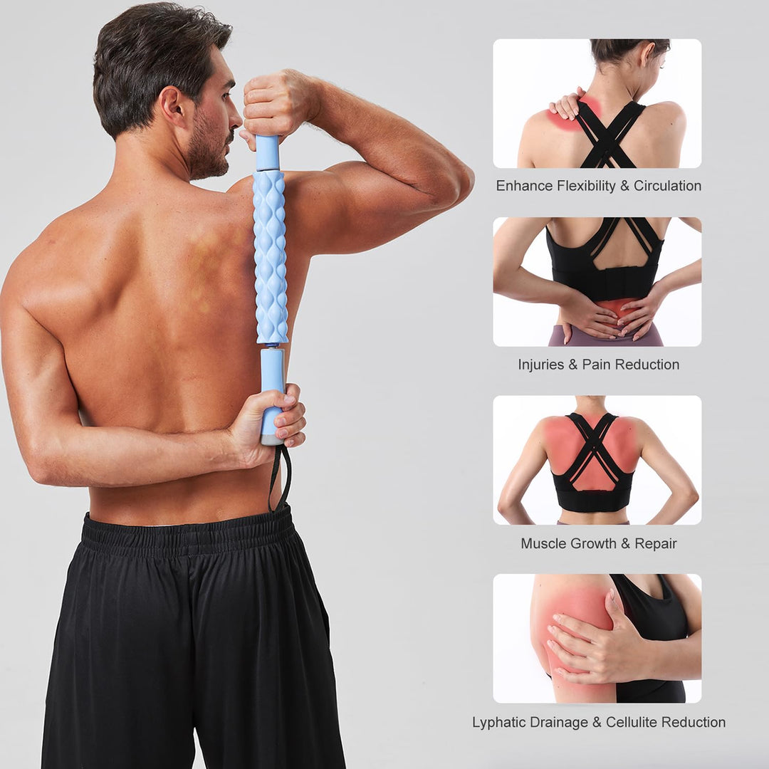 Muscle Roller Stick for Deep Tissue Recovery &amp; Fascia Release | DreamChaserHQ