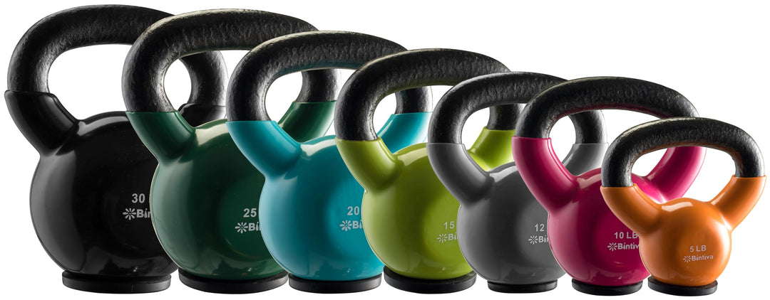 Kettlebell Set for Strength Training &amp; Full Body Conditioning | DreamChaserHQ