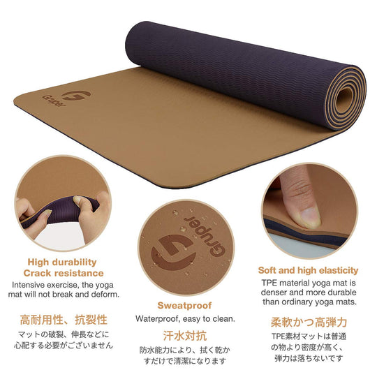 Eco Yoga Mat for Stability, Comfort &amp; Daily Training | DreamChaserHQ