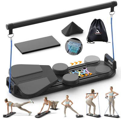 Portable ab exercise board - multifunctional ab board ideal for home, office, or travel workouts.