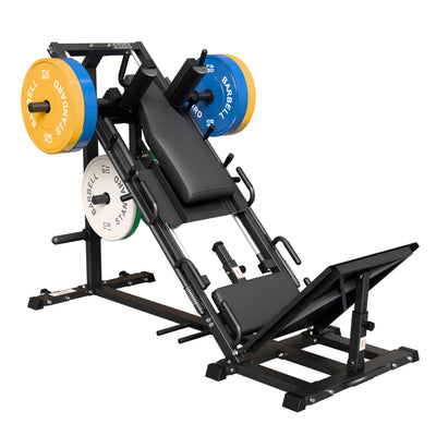 GMWD Leg Press Hack Squat Machine Combo, Leg Press Machine with Linear Bearing, Lower Body with Weight Storage for Quads, Hamstring, Glutes, Home Gym Exercise Equipment - Dreamchaser Headquarters