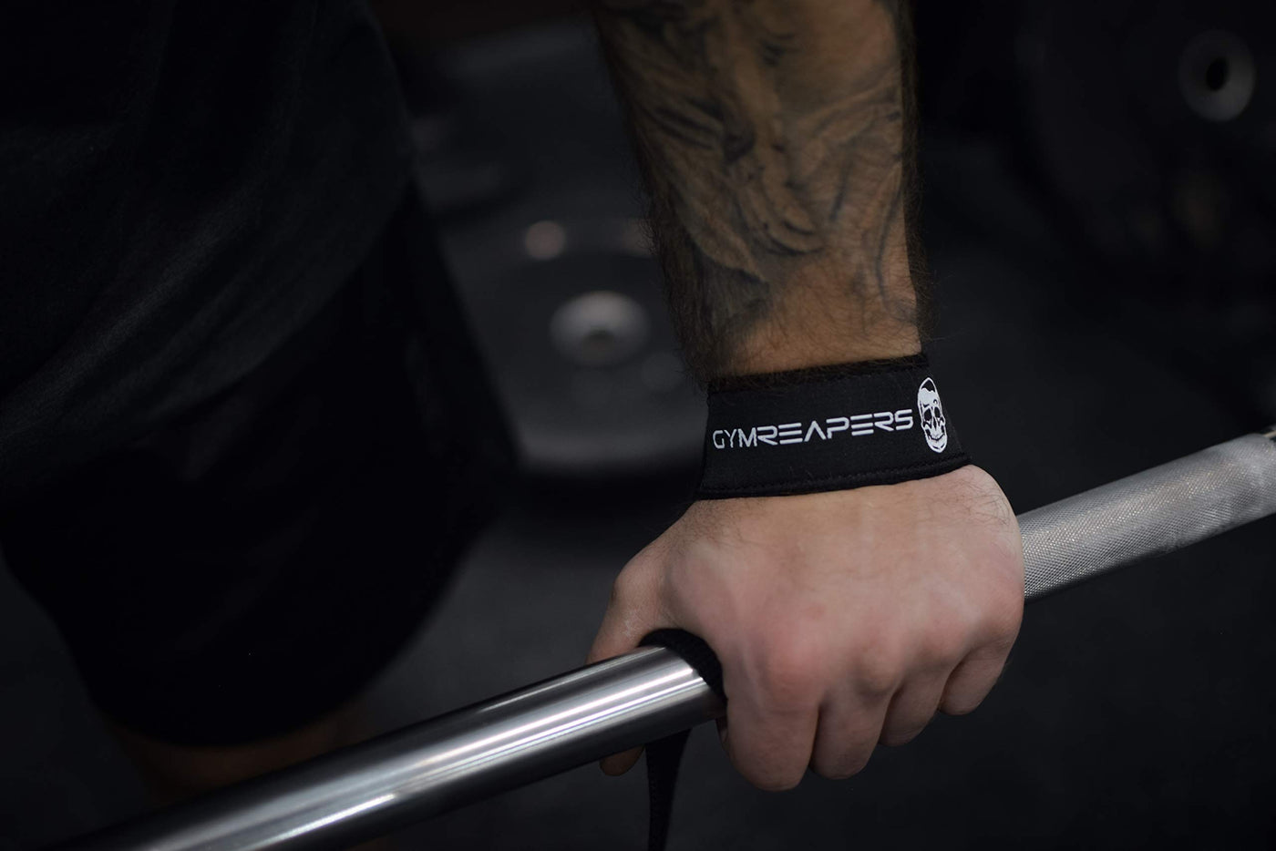 Lightweight and durable Gymreapers lifting wrist straps for weightlifting enthusiasts looking for extra support.
