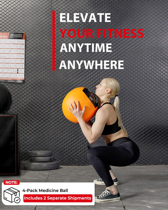 Medicine Ball Set for Core Strength &amp; Functional Training | DreamChaserHQ
