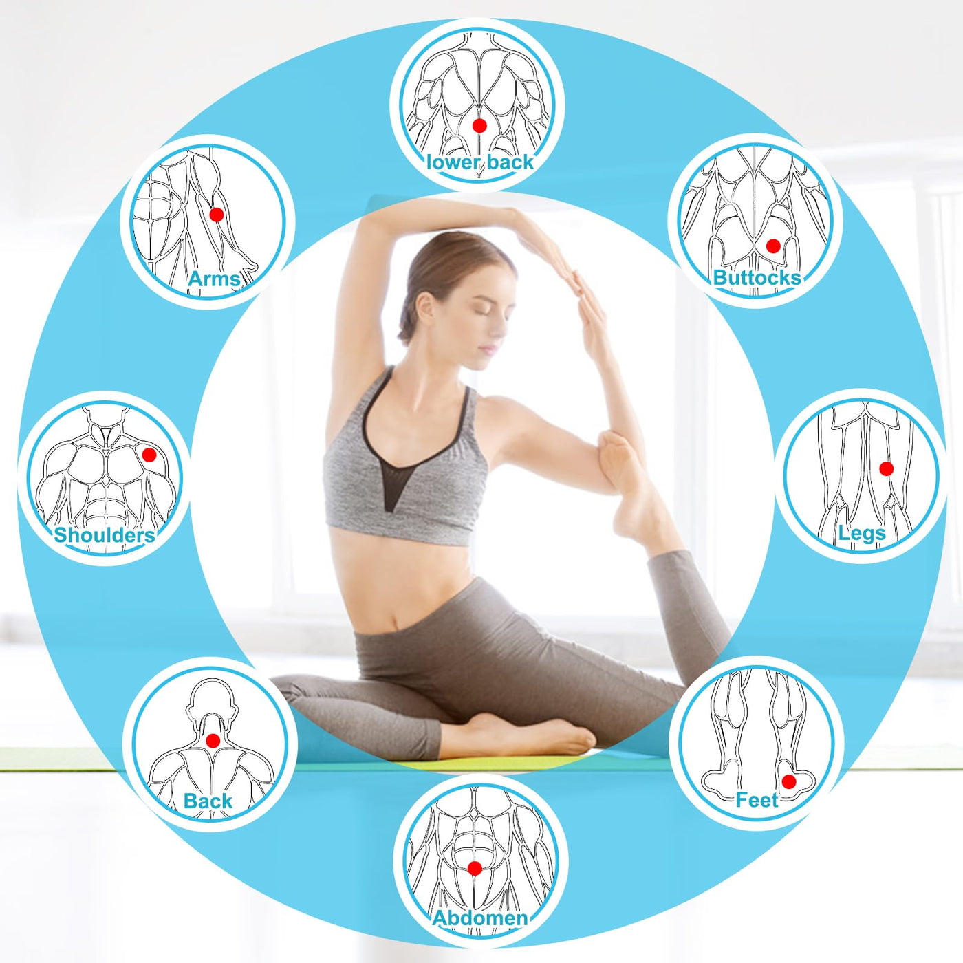 TENS Unit - Wireless Muscle Stimulator for Pain Relief - Dreamchaser Headquarters