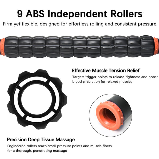 Muscle Roller Stick for Deep Tissue Recovery &amp; Fascia Release | DreamChaserHQ