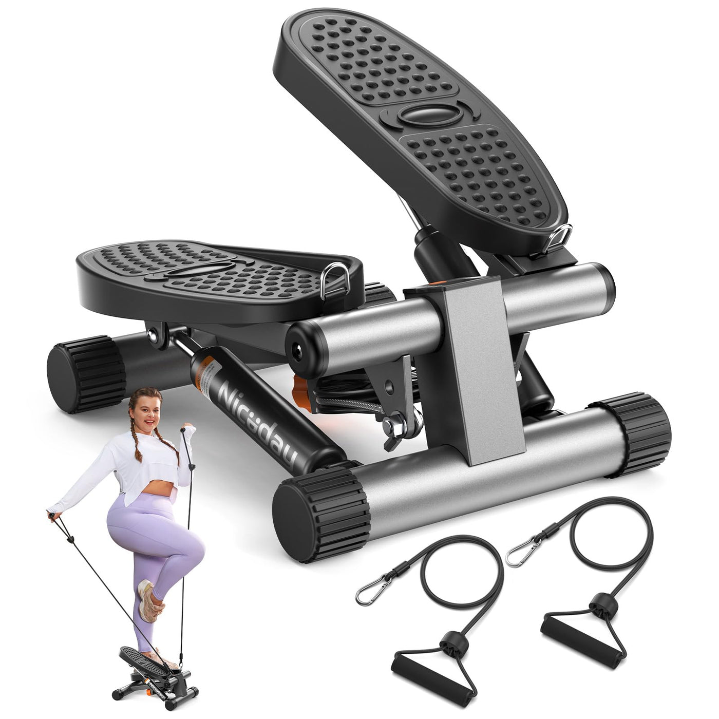 Fitness journey with Niceday Steppers for Exercise, focusing on goals of reducing lower limb fat.
