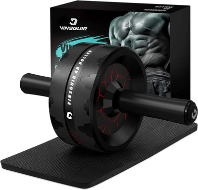Vinsguir Ab Roller Wheel for effective abdominal workouts with a knee pad for comfort.