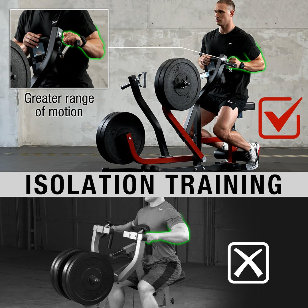 Seated Row Machine for Back Strength &amp; Muscle Development | DreamChaserHQ