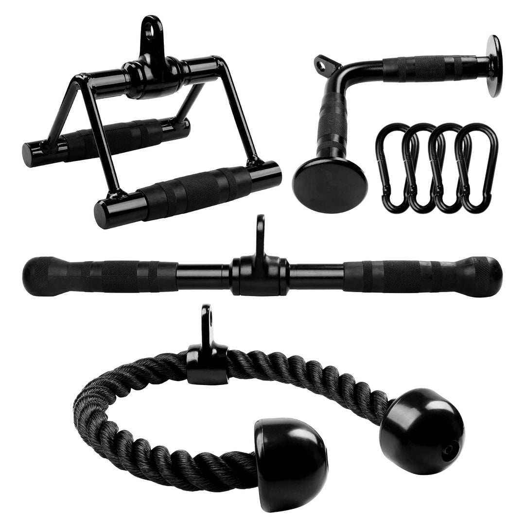 Cable Machine Attachment Set for Upper Body Strength Training | DreamChaserHQ