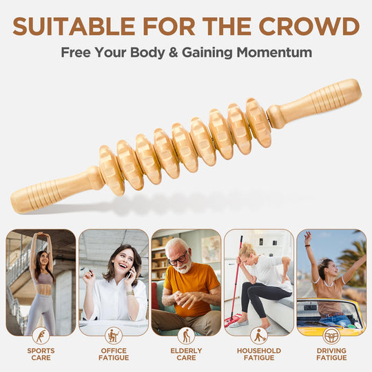 Muscle Roller Stick for Deep Tissue Recovery &amp; Fascia Release | DreamChaserHQ