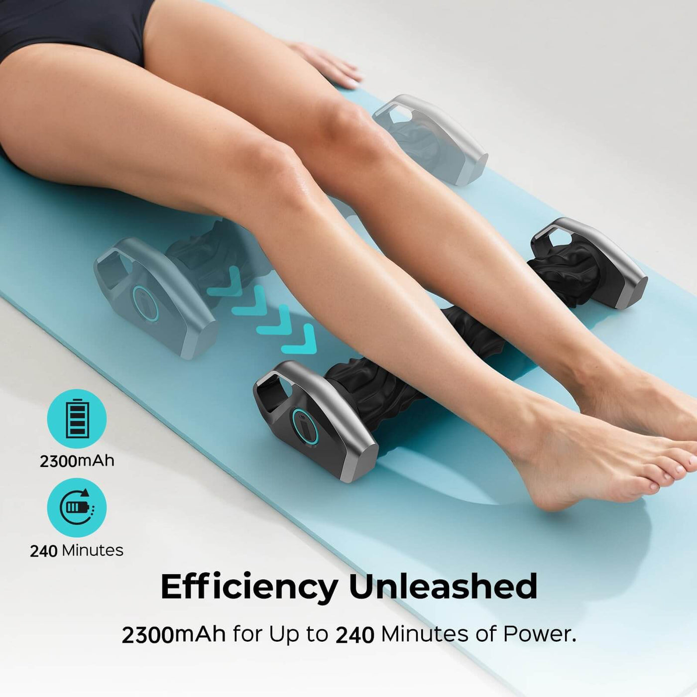 Nepturox Smart Massager Roller – Deep Tissue Electric Massager with App Controlled, Auto Rolling for Muscle Massage - Dreamchaser Headquarters