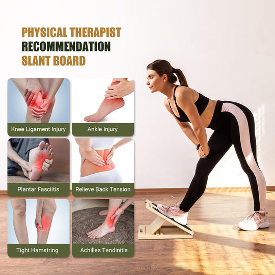 Slant Board for Calf Stretching &amp; Ankle Mobility | DreamChaserHQ