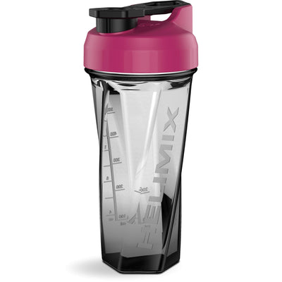 HELIMIX 2.0 portable blender bottle printed with measurement markings for easy filling.