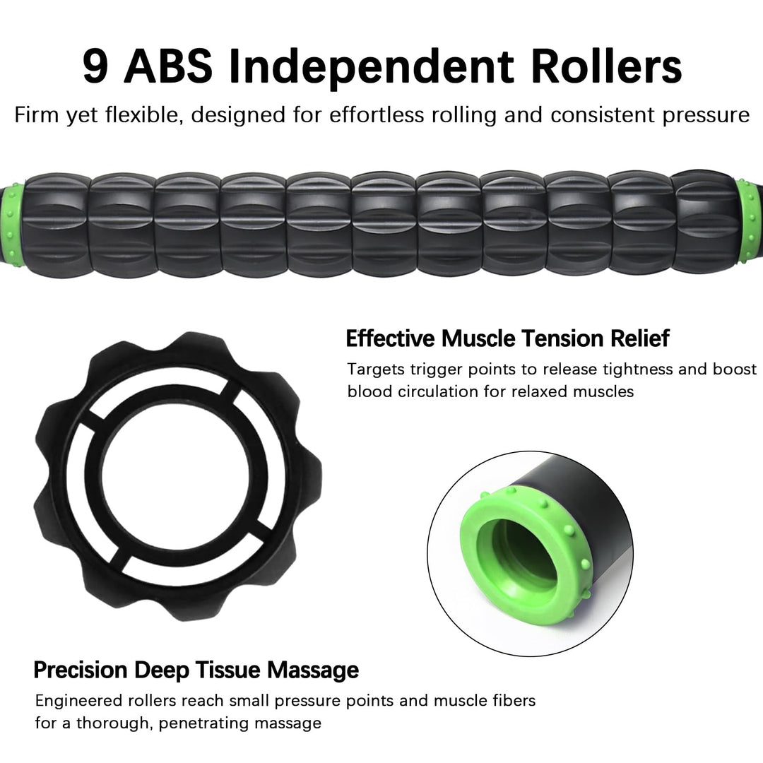 Muscle Roller Stick for Deep Tissue Recovery &amp; Fascia Release | DreamChaserHQ