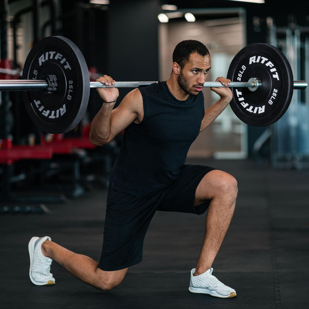 Olympic Weight Bar for Home Gym Strength Training | DreamChaserHQ