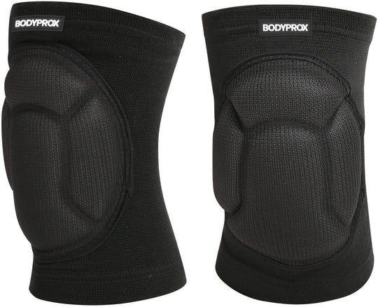 Bodyprox Protective Knee Pads showcasing thick sponge design, perfect for collision avoidance during outdoor sports.