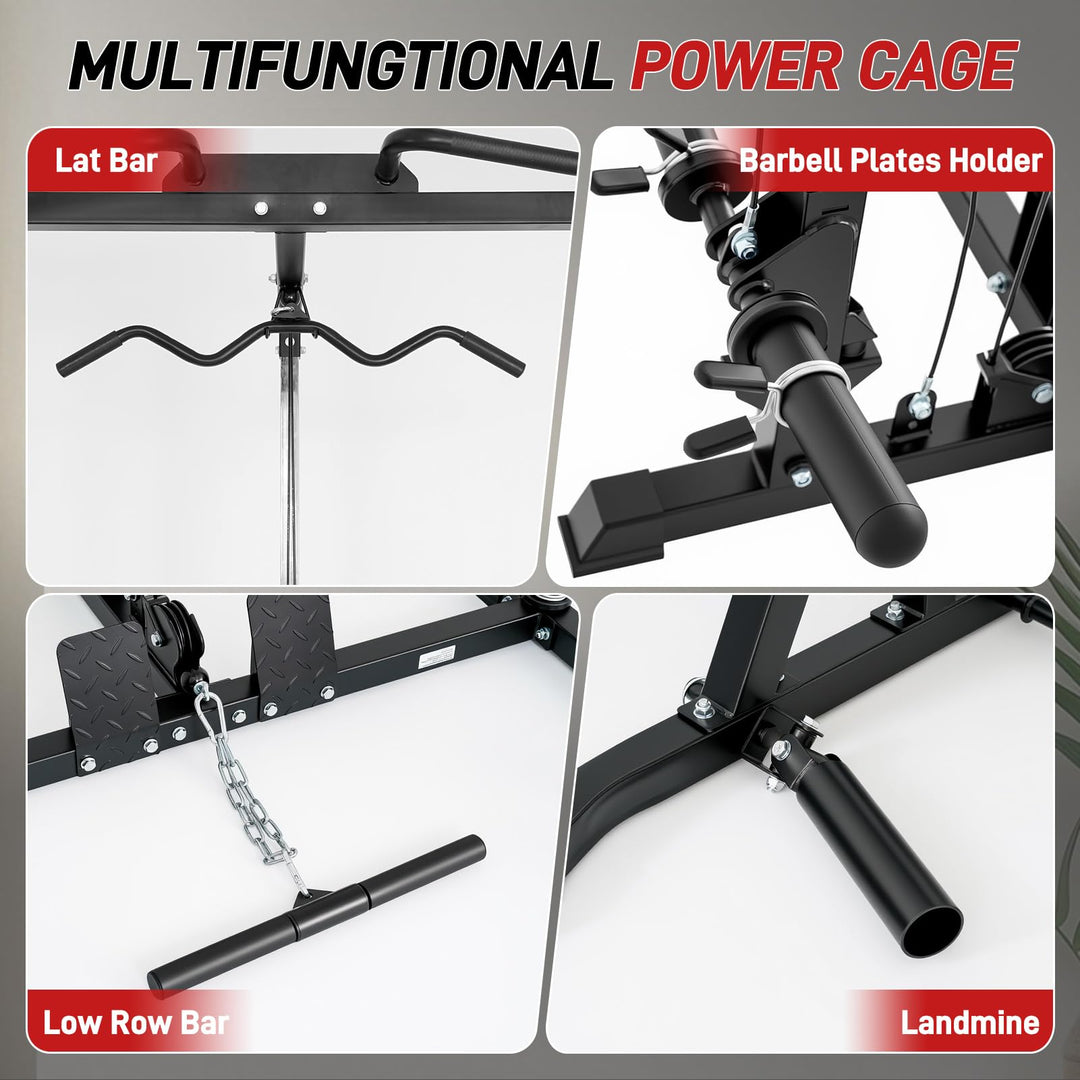 Smith Machine &amp; Power Cage for Full Body Strength Training | DreamChaserHQ