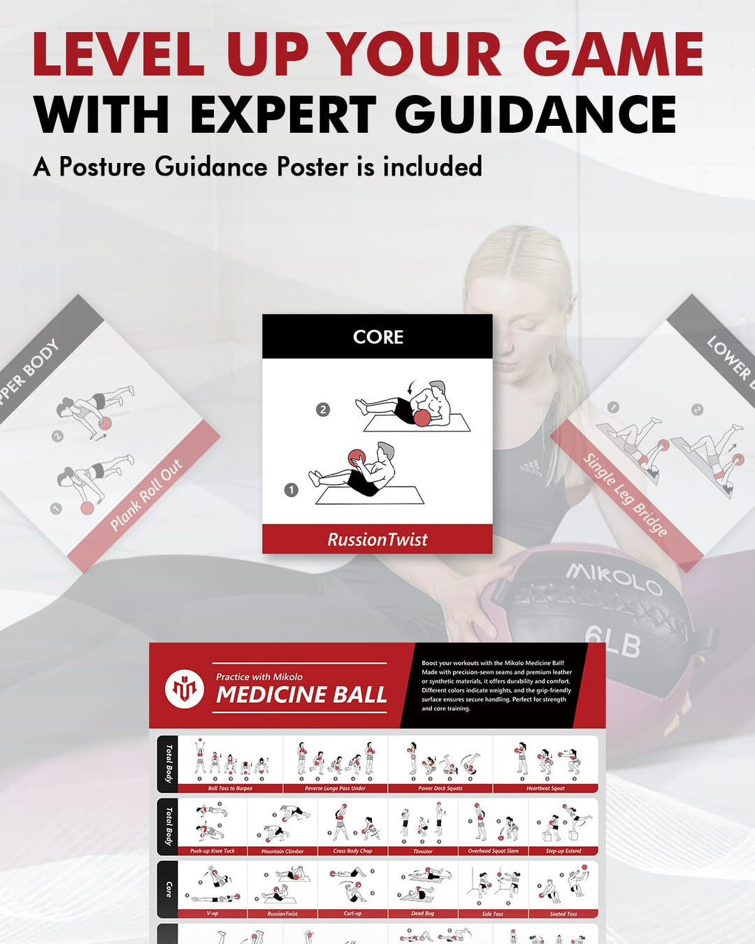 Medicine Ball Set for Core Strength &amp; Functional Training | DreamChaserHQ
