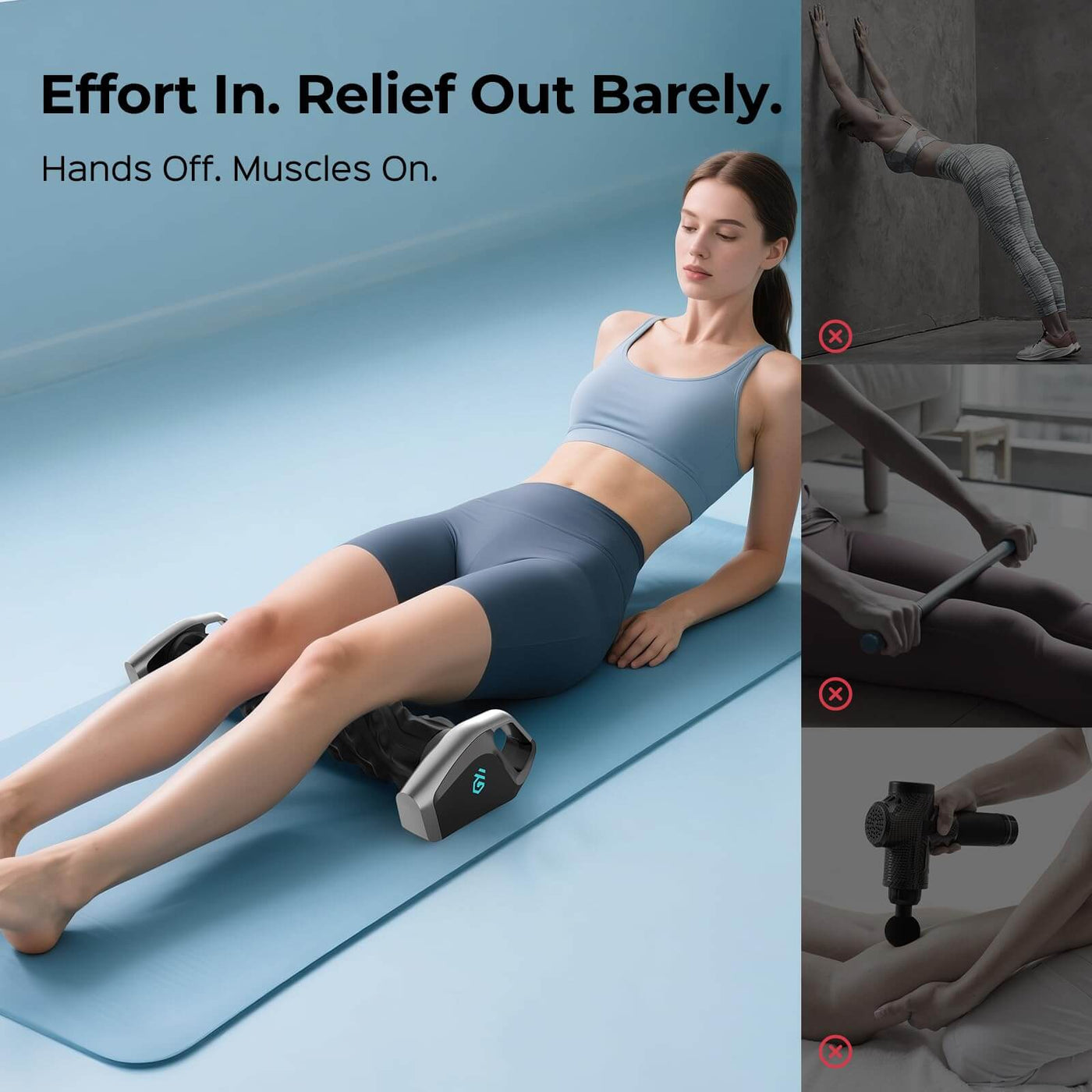 Nepturox Smart Massager Roller – Deep Tissue Electric Massager with App Controlled, Auto Rolling for Muscle Massage - Dreamchaser Headquarters