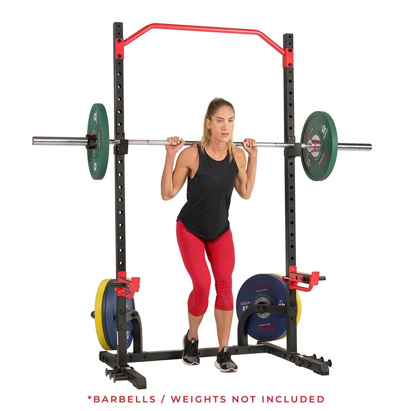 Sunny Health & Fitness Multifunctional All in One Pully Cable Home Gym – Complete Functional Trainer Compact Workout System SF-HG92401 - Dreamchaser Headquarters