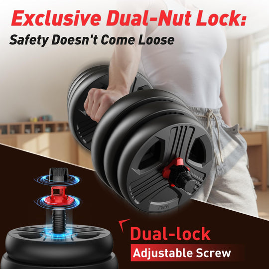 Adjustable Dumbbell Set for Full Body Strength Training | DreamChaserHQ